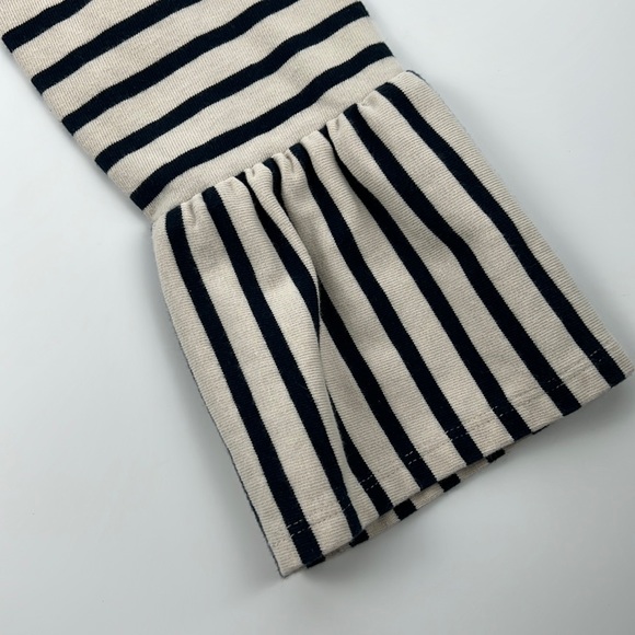 Madewell Ivory/Navy Stripped Long Sleeve Sz:Small - Picture 3 of 7